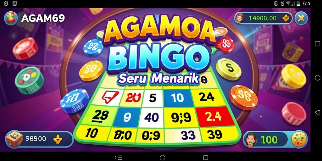 Screenshot gameplay AGAM69 yang menampilkan antusiasme Bingo.