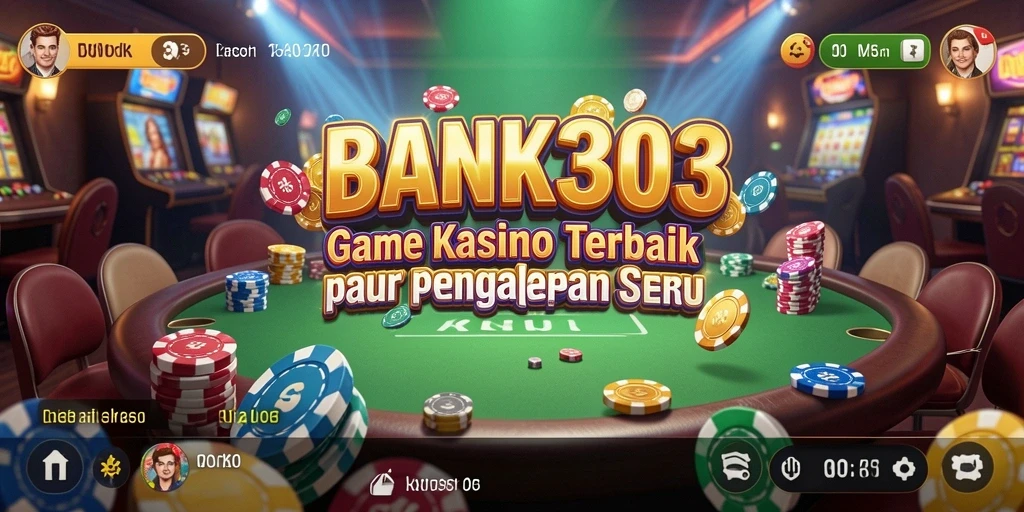 Tampilan gameplay Kasino yang menarik dan menegangkan dalam BANK303.