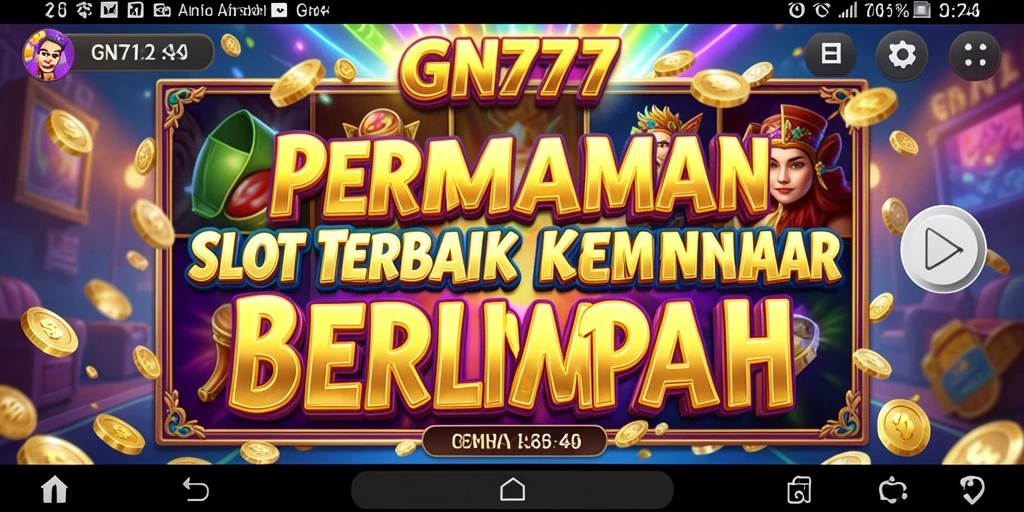 Screenshot gameplay GN777 yang menunjukkan keseruan permainan Slot.