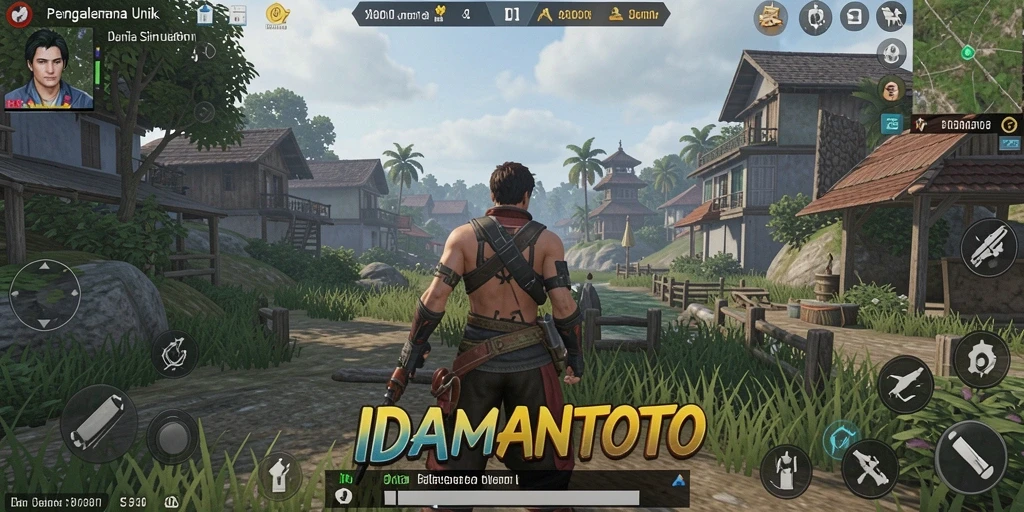 Screenshot menampilkan gameplay menarik dari IDAMANTOTO.