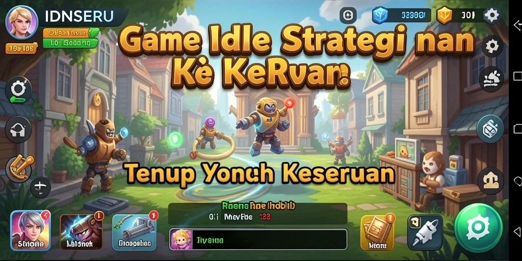 Screenshot utama dari gameplay seru IDNSERU.
