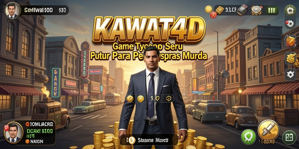 Tampilan gameplay KAWAT4D yang menantang dan seru.