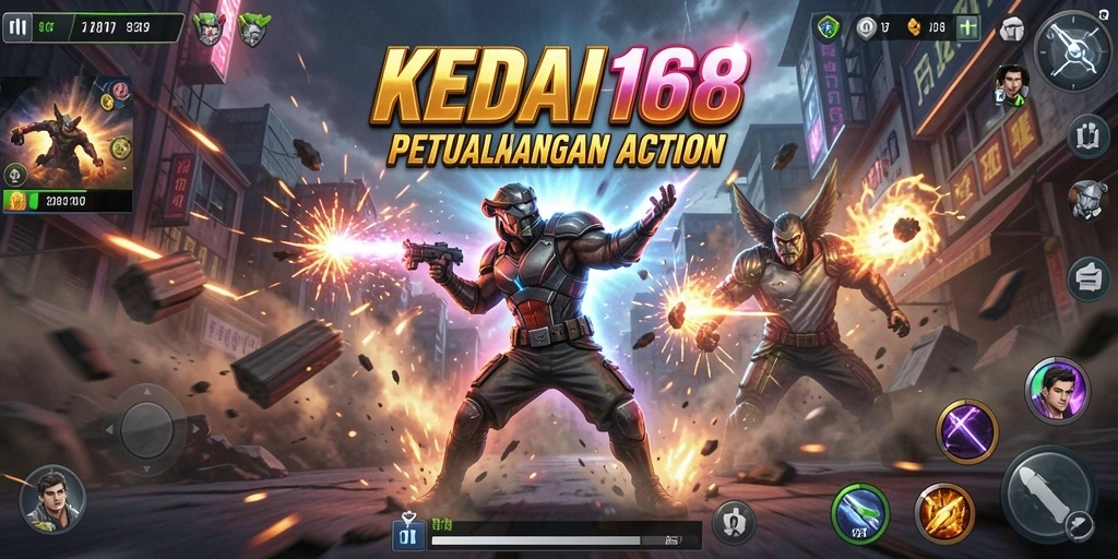 Gameplay KEDAI168 yang seru dan mendebarkan di setiap aksi.
