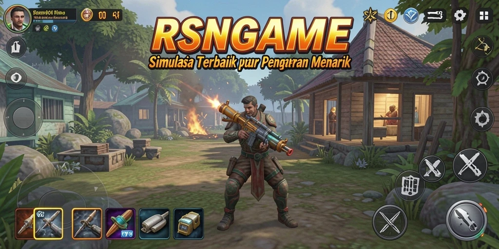 Tampilan gameplay RSNGAME yang mendebarkan dan interaktif.