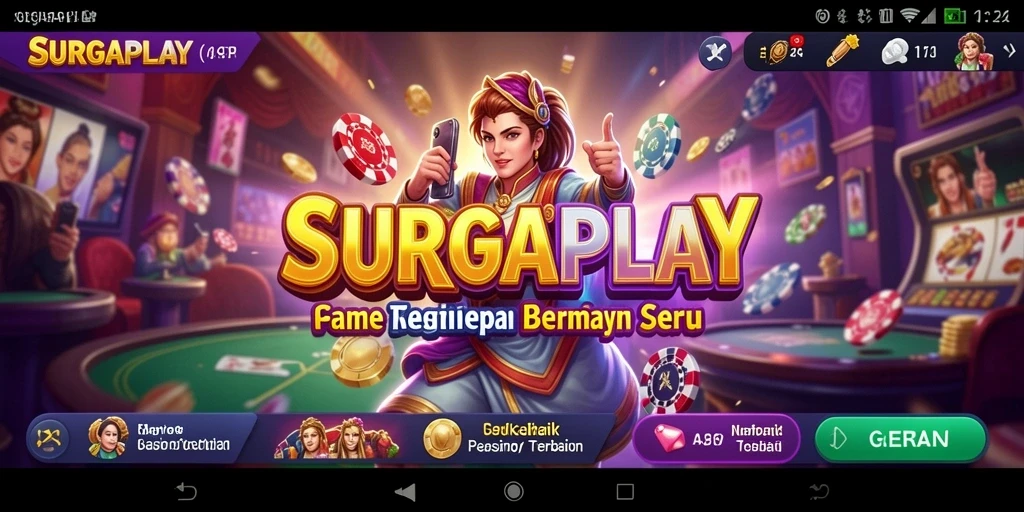 Gameplay menarik di SURGAPLAY yang memikat pemain kasino.