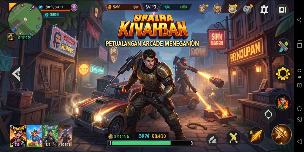 Tampilan gameplay seru dan menegangkan dalam SVIP13.