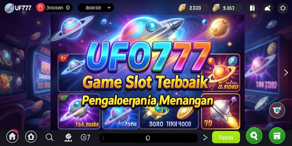 Screenshot gameplay UFO777 yang menampilkan grafik slot yang menawan.